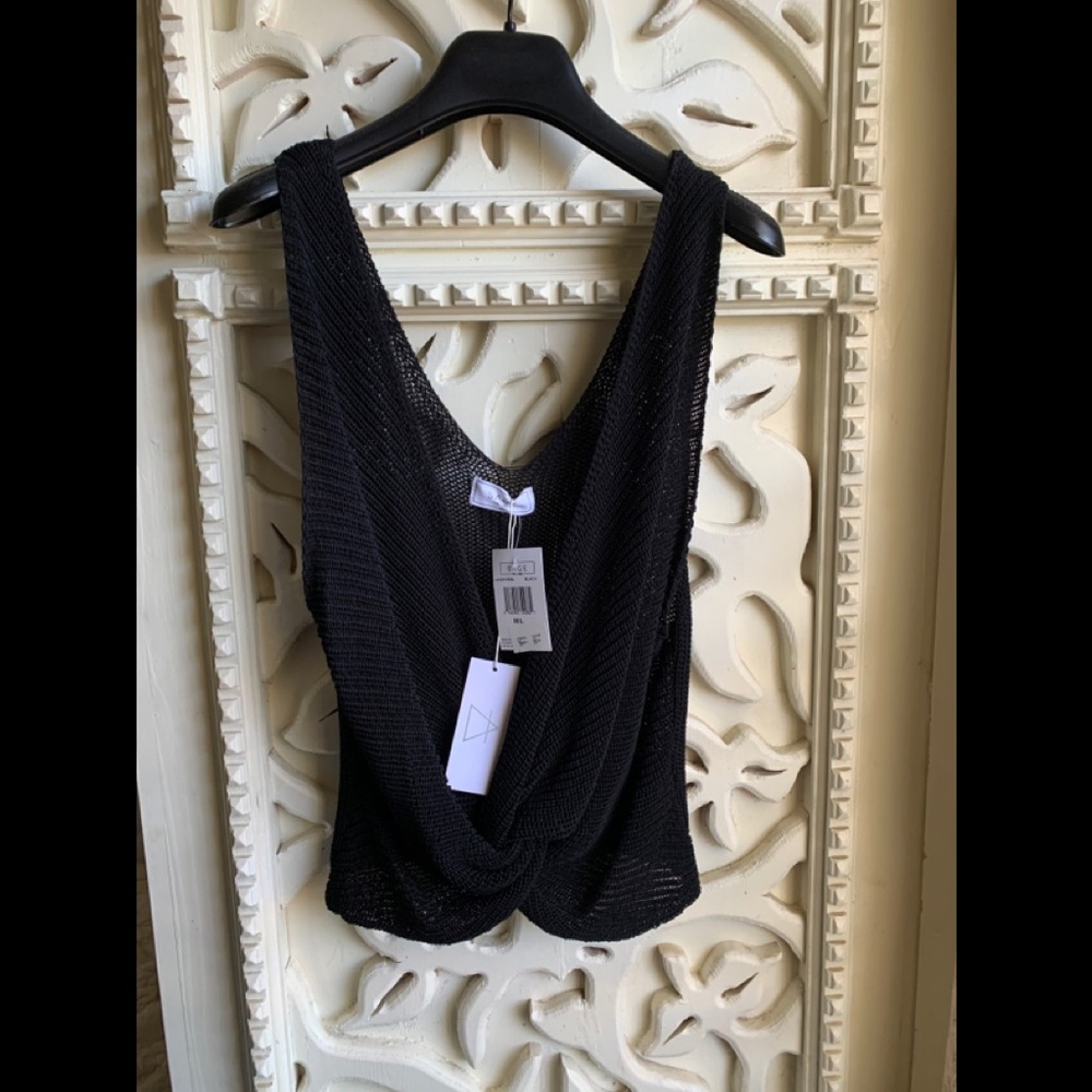 SAGE Mesh Sleeveless Top